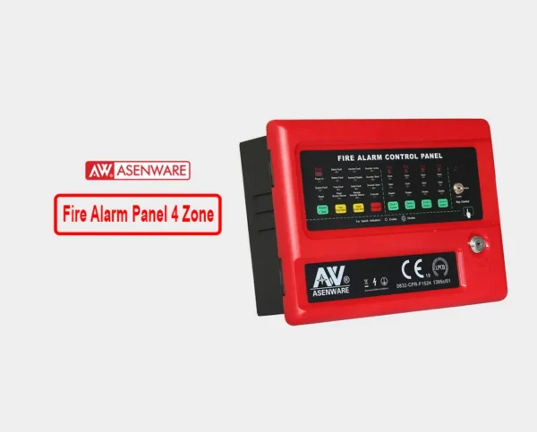 Fire Alarm Panel Conventional 4 Zone – Asenware - Image 1